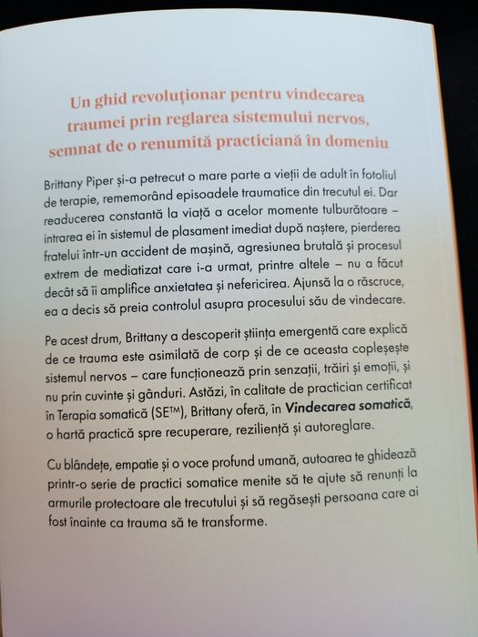 Vindecarea somatică- Brittany Piper