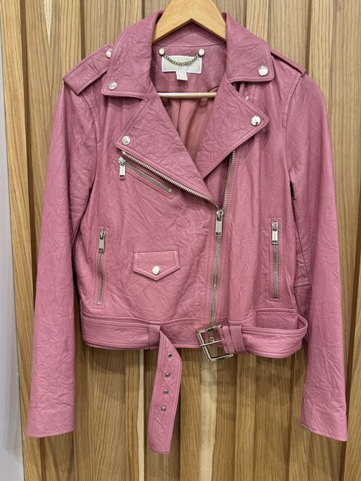 Кожанная куртка . Michael kors .