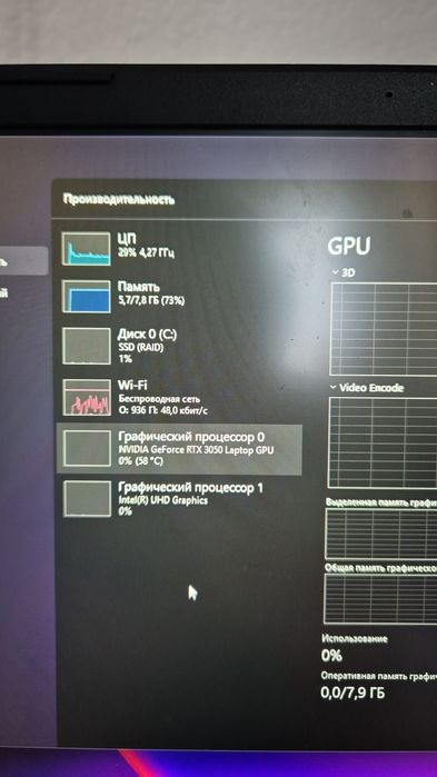 Ноутбук Acer, для игр