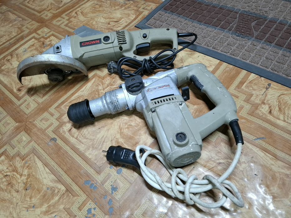 Болгарка, Перфоратор, дрель