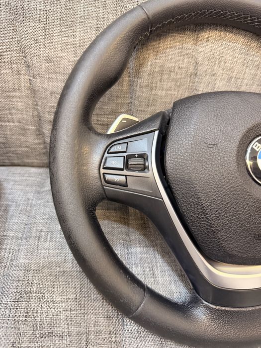 Volan Bmw complet cu padele BMW x3 f25 x4 f26 f30 f31 f32 f34 f36