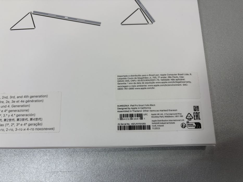 Husa  Apple Smart Folio ipad Pro 11,( Gen 1,2,3,4), Black, noua