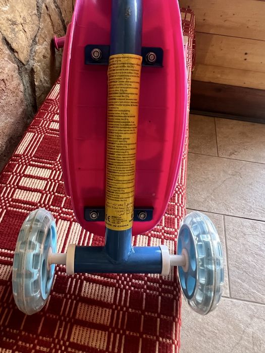 Trotinetă copii Peppa Pig, 3 roți