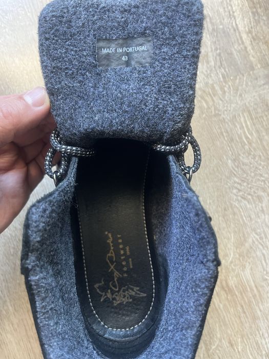 Зимни дебели кожени боти