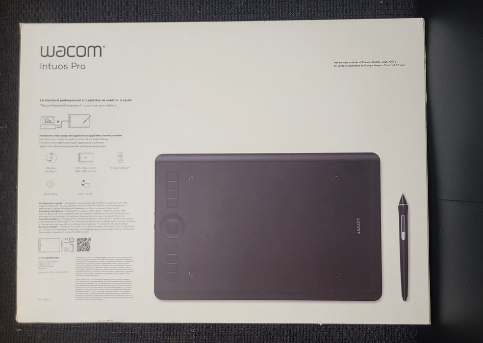 Wacom intuos pro M sigilat