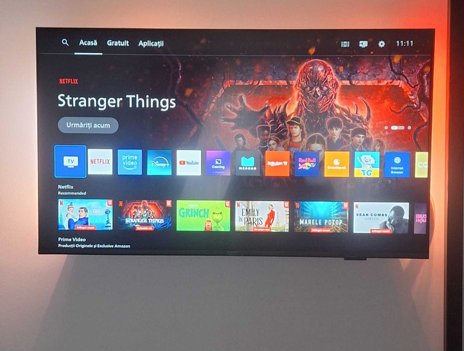 Televizor Philips AMBILIGHT 108 cm