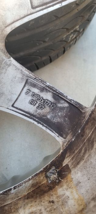 jante Mercedes r17 cu anvelope vara ca noi