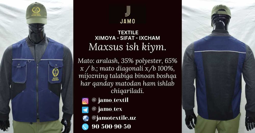 Yozgi ishchi nimcha professional yechim