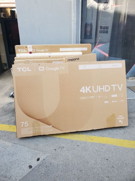 Телевизоры TCL 75** дюймов Google платформа в бонус прошивка каналов