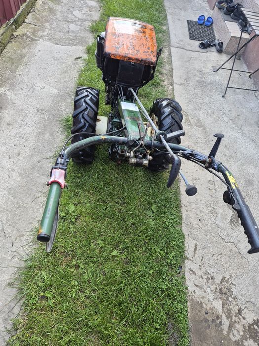 Motocultor goldoni diesel lombardini profesional, cu sateliți, frane..