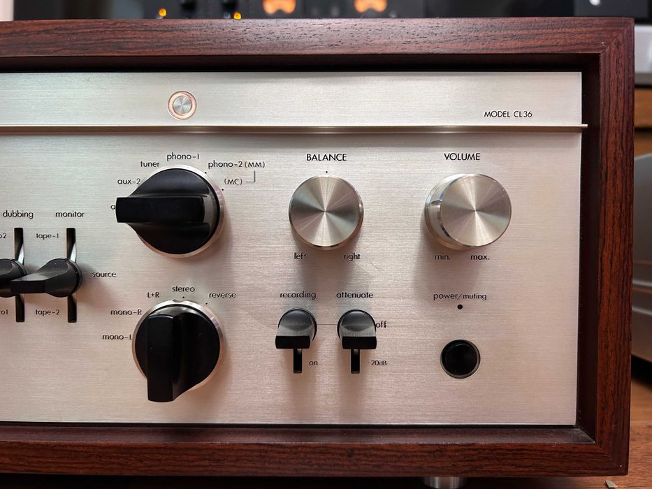 LUXMAN CL-36 Preamplificator lampi/tuburi High End (1978) vintage