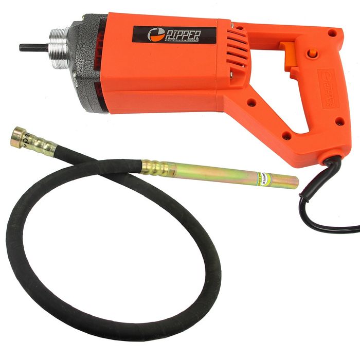 Vibrator de beton profesional 1300W cu lance flexibilă 200CM/35MM