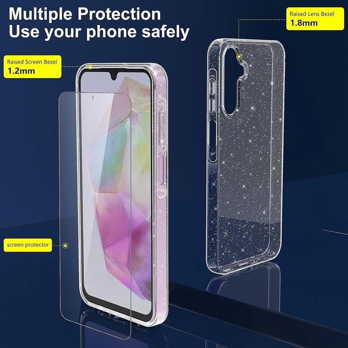 Блестящ Кейс Glitter Case за Samsung Galaxy A35