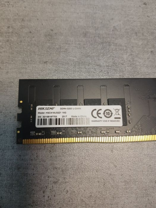 Продам DDR4 16gb 3200