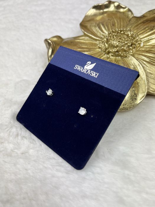 Swarovski Silver Earrings – Сребърни обеци