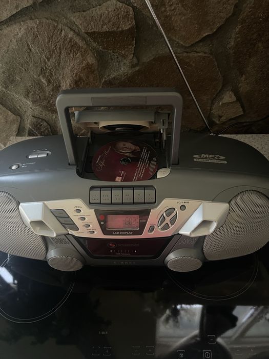 Radio casetofon Mp3/CD -RW audio