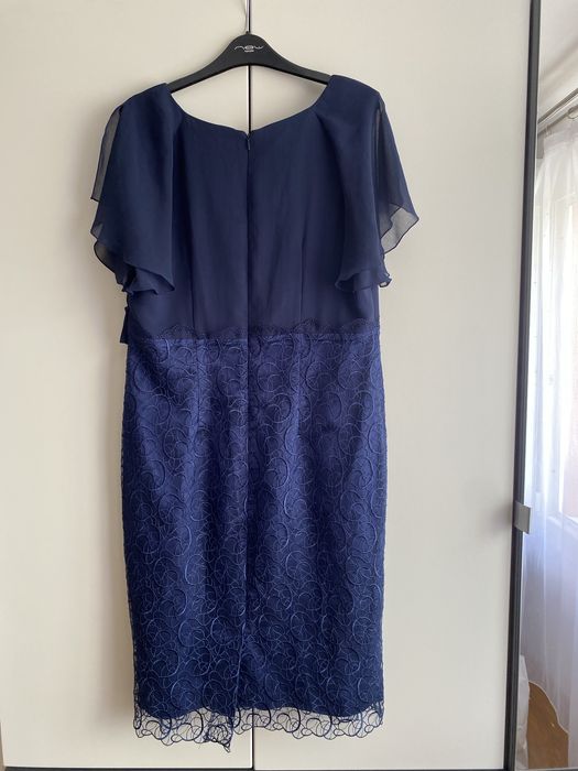 rochie eleganta de nunta bleumarin