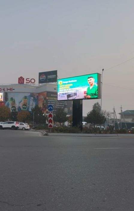 Namanganda, Tashqi reklama xizmatlari  //Наманган Услуги по наружной