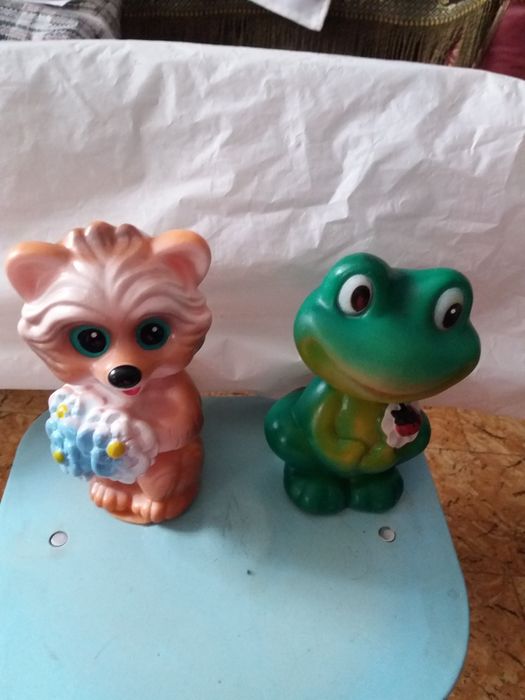 Игрушки советские резиновые...