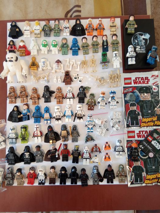Minifigurine Lego Star Wars diverse generatii si factiuni