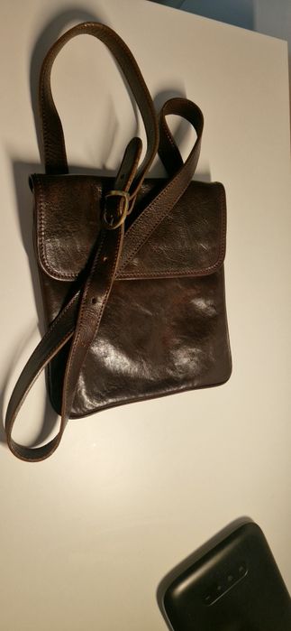Borsetă piele Tuscany Leather nouă