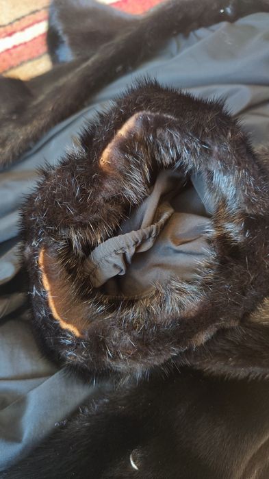 Норковая шуба Black Nafa