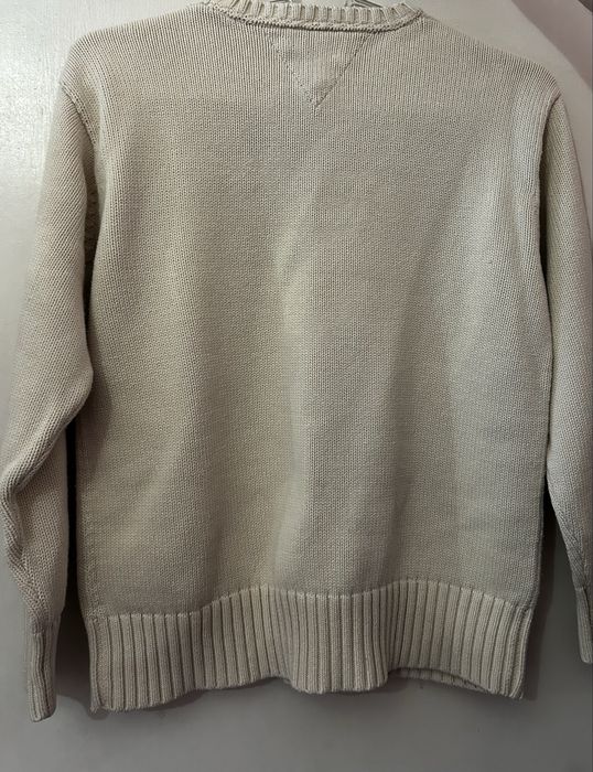 Tommy Hilfiger оригинален пуловер S/M светъл crewneck