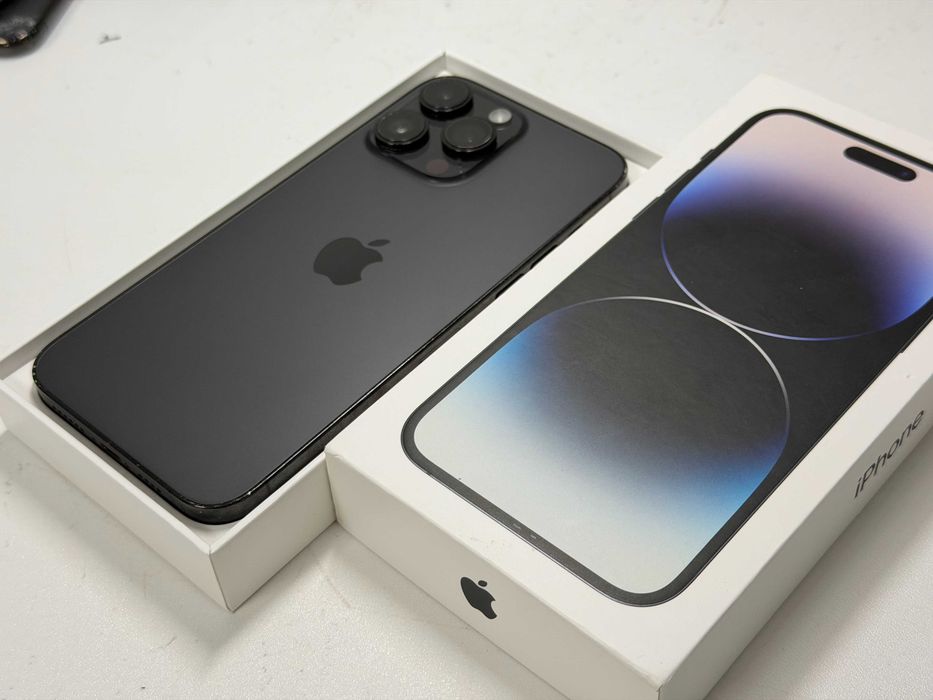 iPhone 14 Pro Max, Space Black, 128Gb, Liber de retea | Cod - G1029