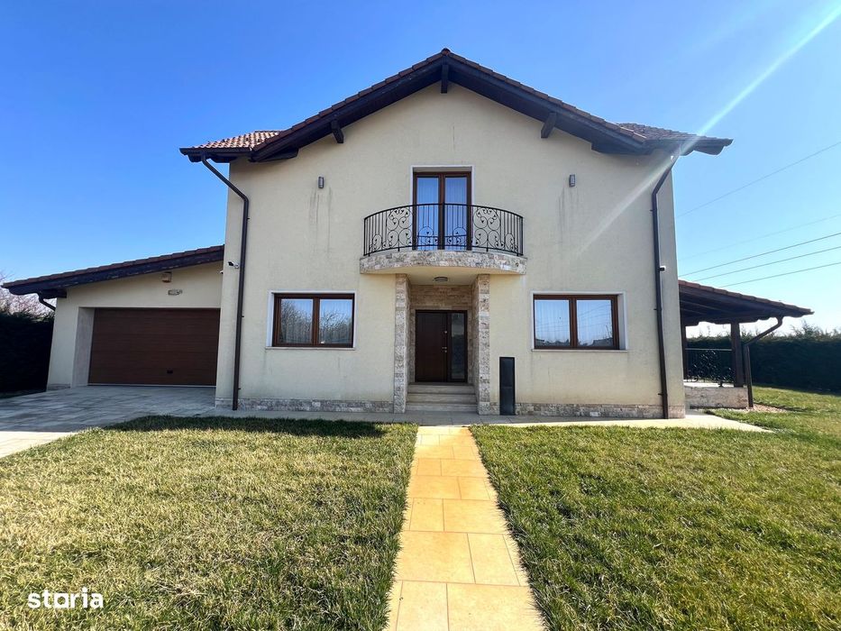 Vila eleganta cu 5 camere | Ansamblu rezidential privat | Caprioarei