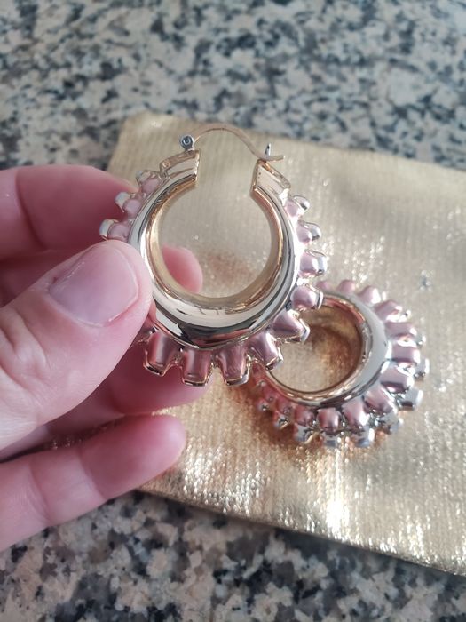 Обеци от Италия цвят