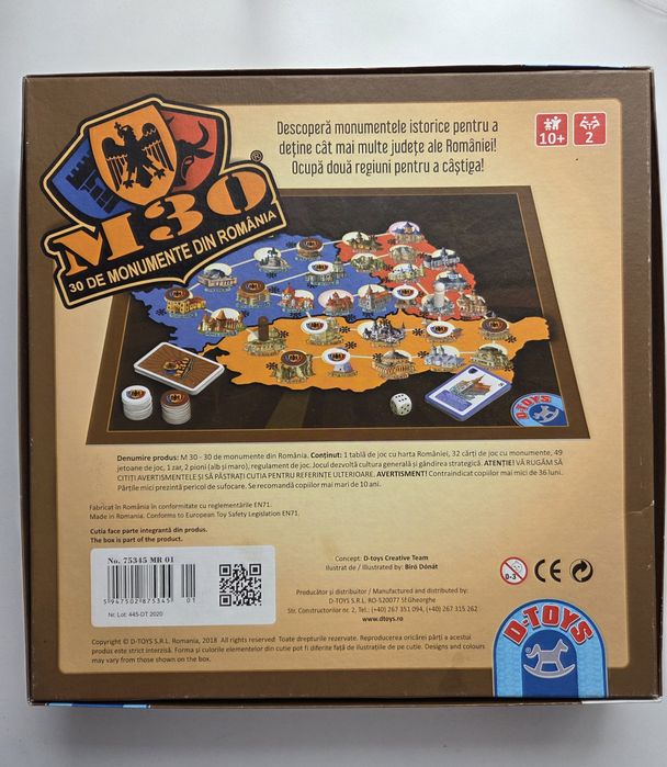 Joc Monumente istorice din România