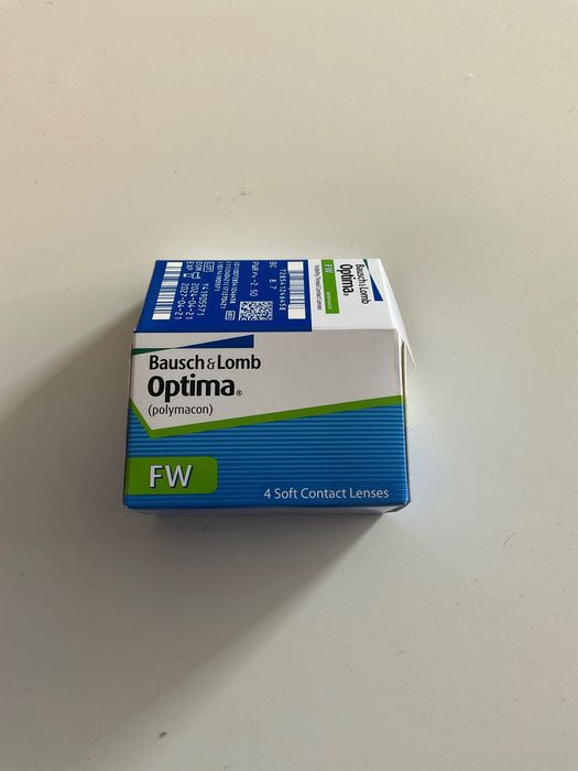 Меки контактни лещи Bausch & Lomb Optima -2,5