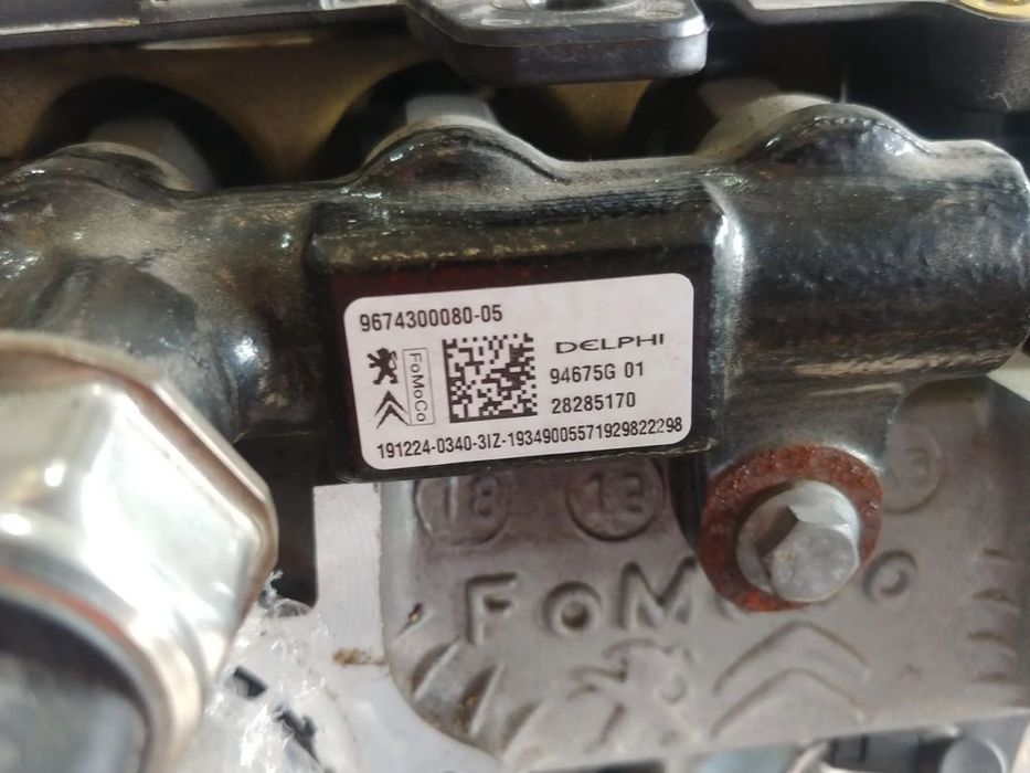 rampa injectoare 2.0 hdi ah01  peugeot 5008 308  citroen c5 9674300080-05  28285170