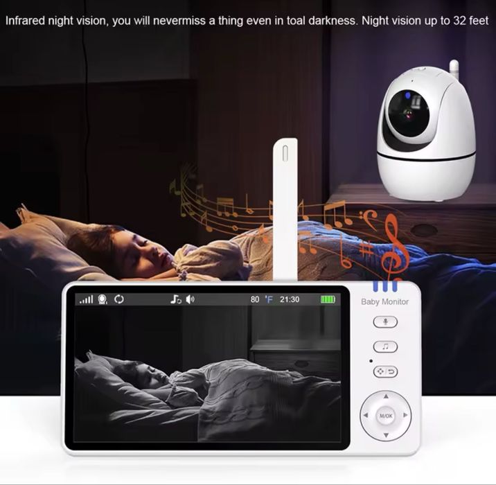 Baby monitor abm501 бебефон