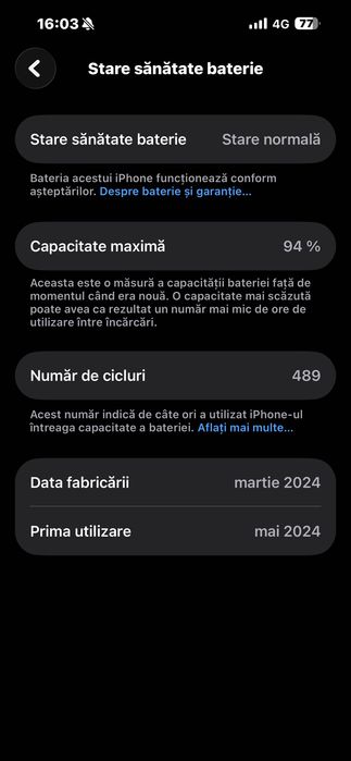 iPhone 15 Pro Max, 256 gb, impecabil