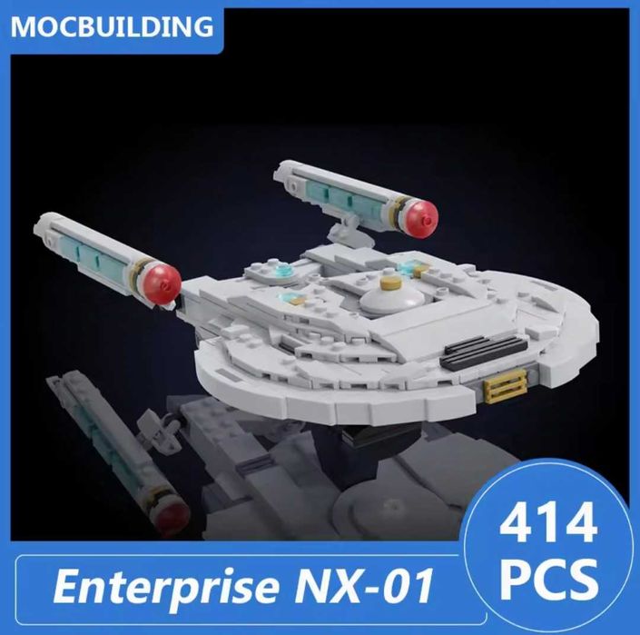 NX-01 Enterprise & Kumari - Andorian battle cruiser constructors