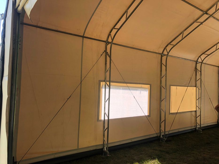 Cort industrial 6,1x9,76x4,88 m pentru depozitare