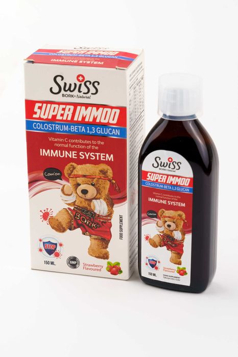 Immunitet uchun bolalar siropi, Omega-3, Super Immoo 150 ml