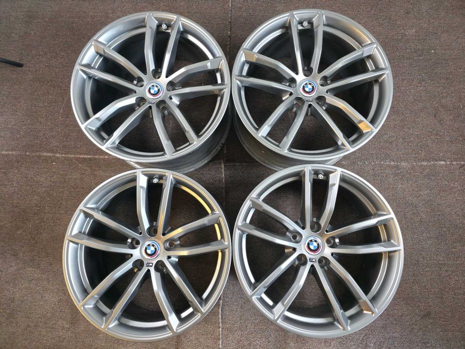 4 Jante Aliaj 5x112 18'' OEM BMW Seria 5 G30 G31 Seria 3 G20 G21 Seria 4 G26 - 8J ET 30 / 9J ET 33 + Senzori OEM BMW