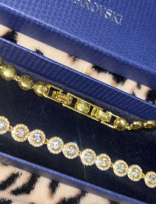 Colier Swarovski Angelic Auriu - nou, în cutie