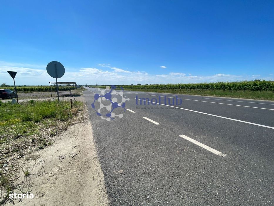 Teren direct la E85 de vânzare – Popești, județul Vrancea