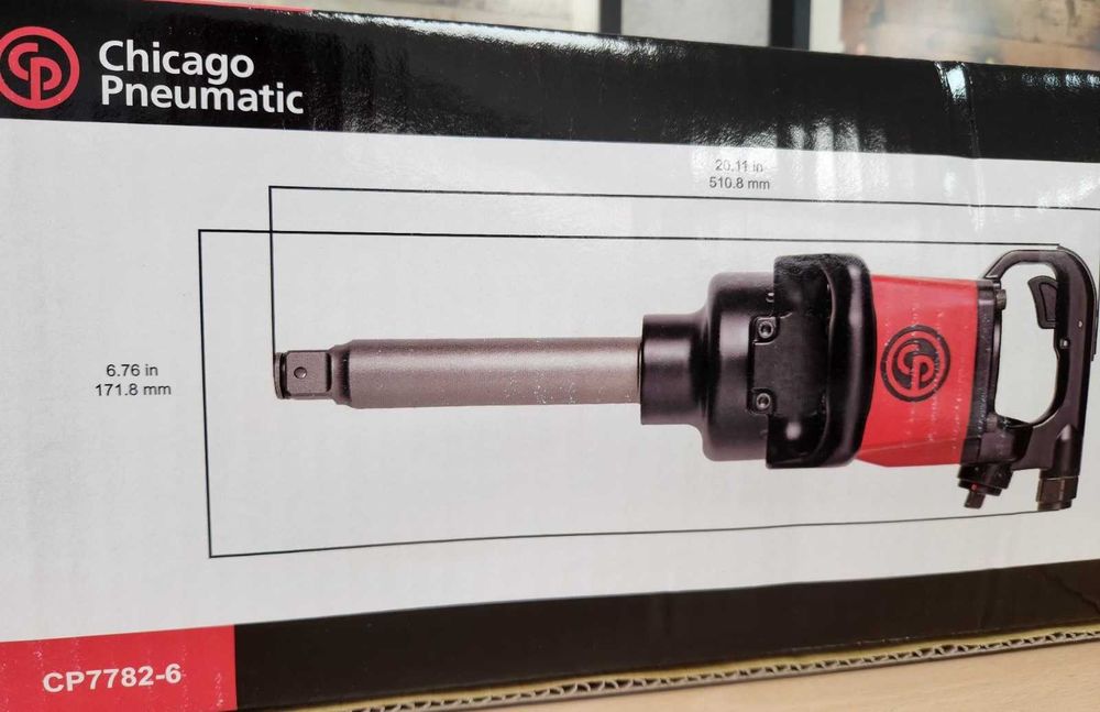 Чикаго пневматик CP 7782-6 1". Перфектният гайковерт за камиони Промо!