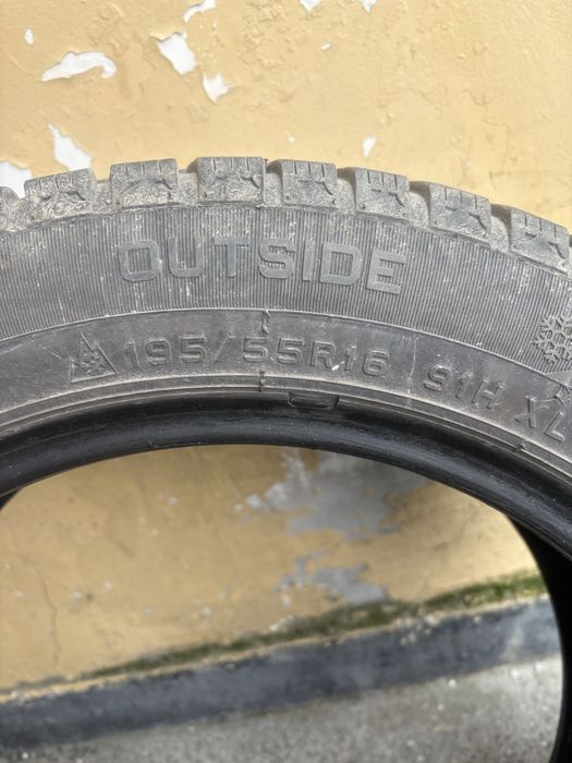 Зимни гуми 4 броя 195/55/16 sunfull