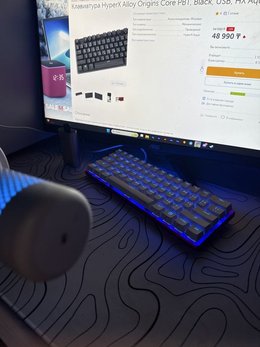 Клавиатура HyperX Alloys FPS 60%