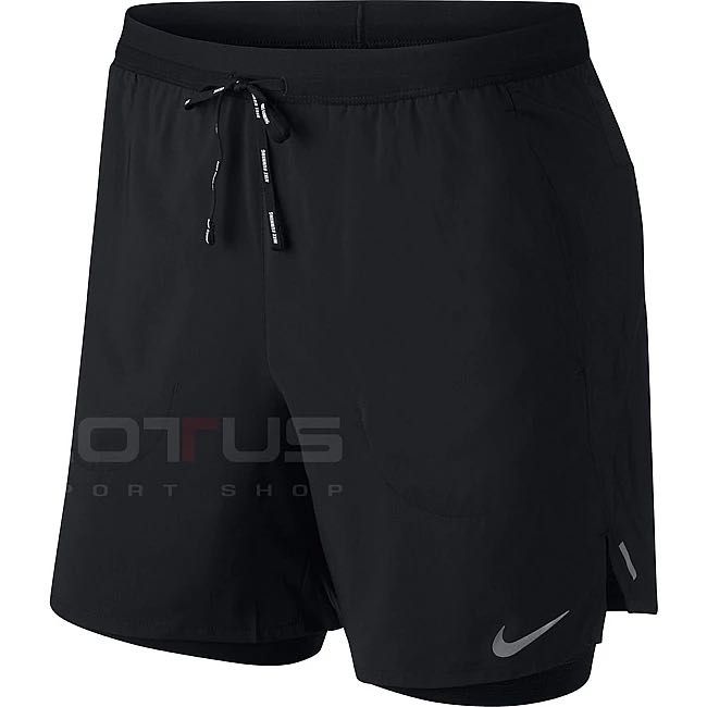 Мъжки къси панталонки : Nike Running Flex Short Stride 2-in-1 Black XXL