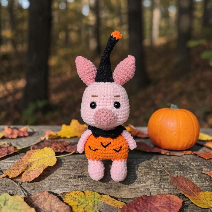 Хрюшки вязаные ручной работы