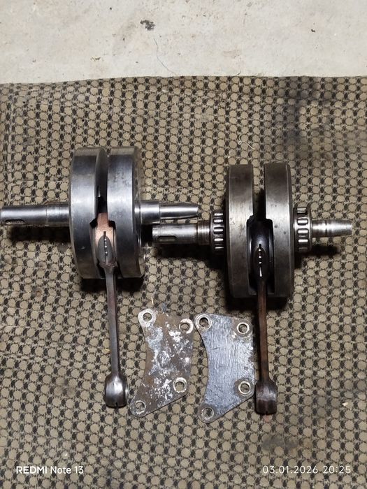 Коленвал и КПП иж планета спорт