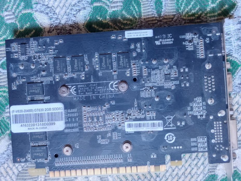Видеокарта geforce gt630 2GB