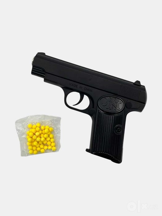 Игрушечный пистолет M17, металлический корпус, пульки 6 мм