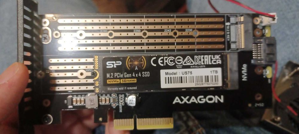 Продавам SSD (Ново + Гаранция)